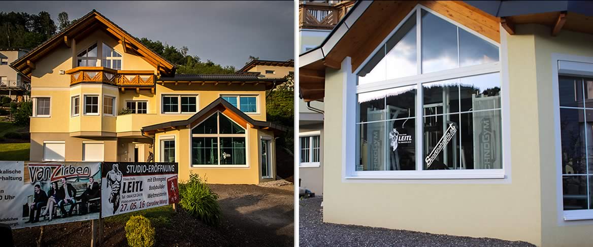 Frontansicht | Fitness Studio